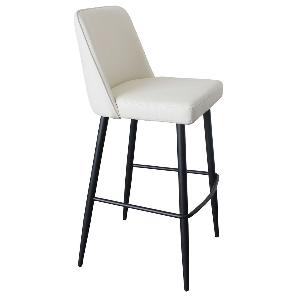 Moe"s Home Collection Emelia Barstool in White, , large