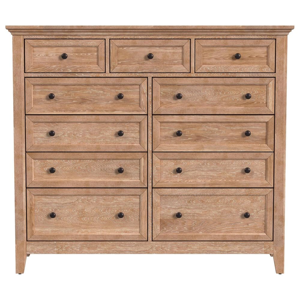 Hawthorne Furniture San Mateo 11-Drawer Gentleman's Chest in Wheat, , large