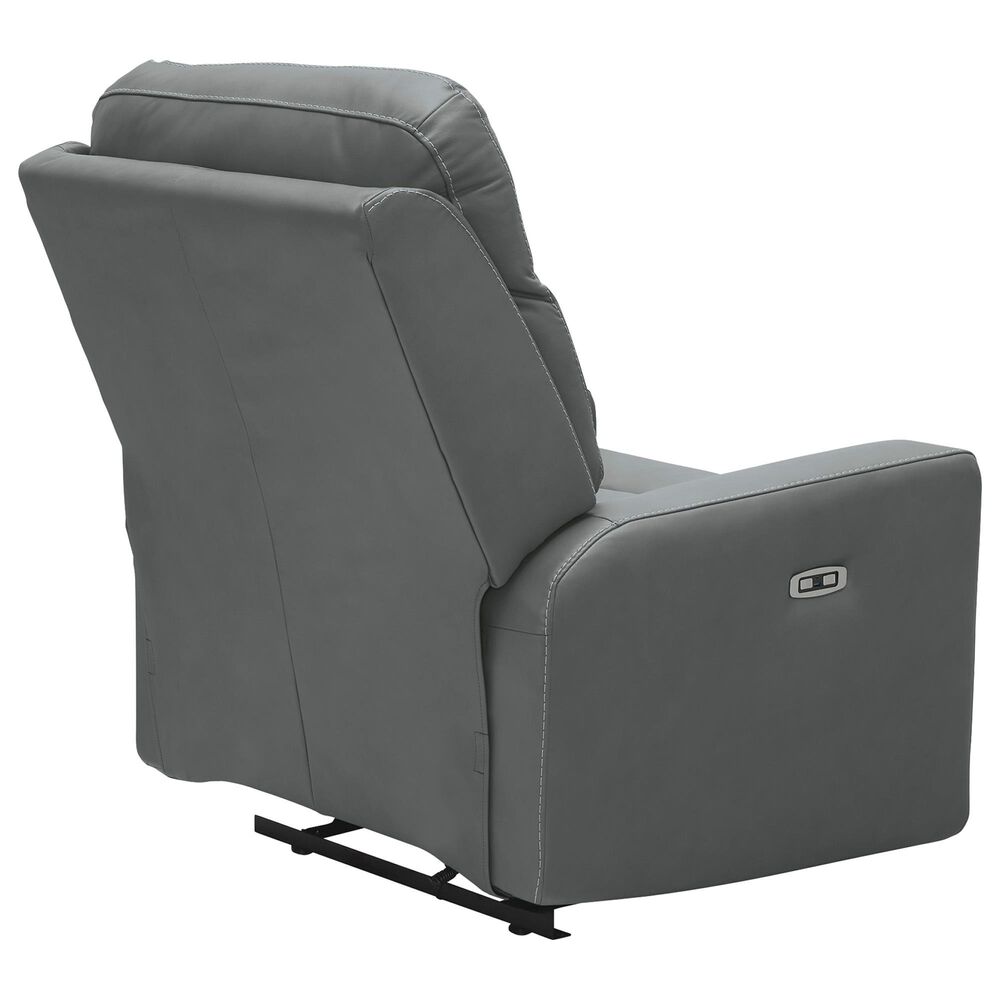 Ashley Pennacle Pier Power Recliner with Adjustable Headrest in Tideon, , large