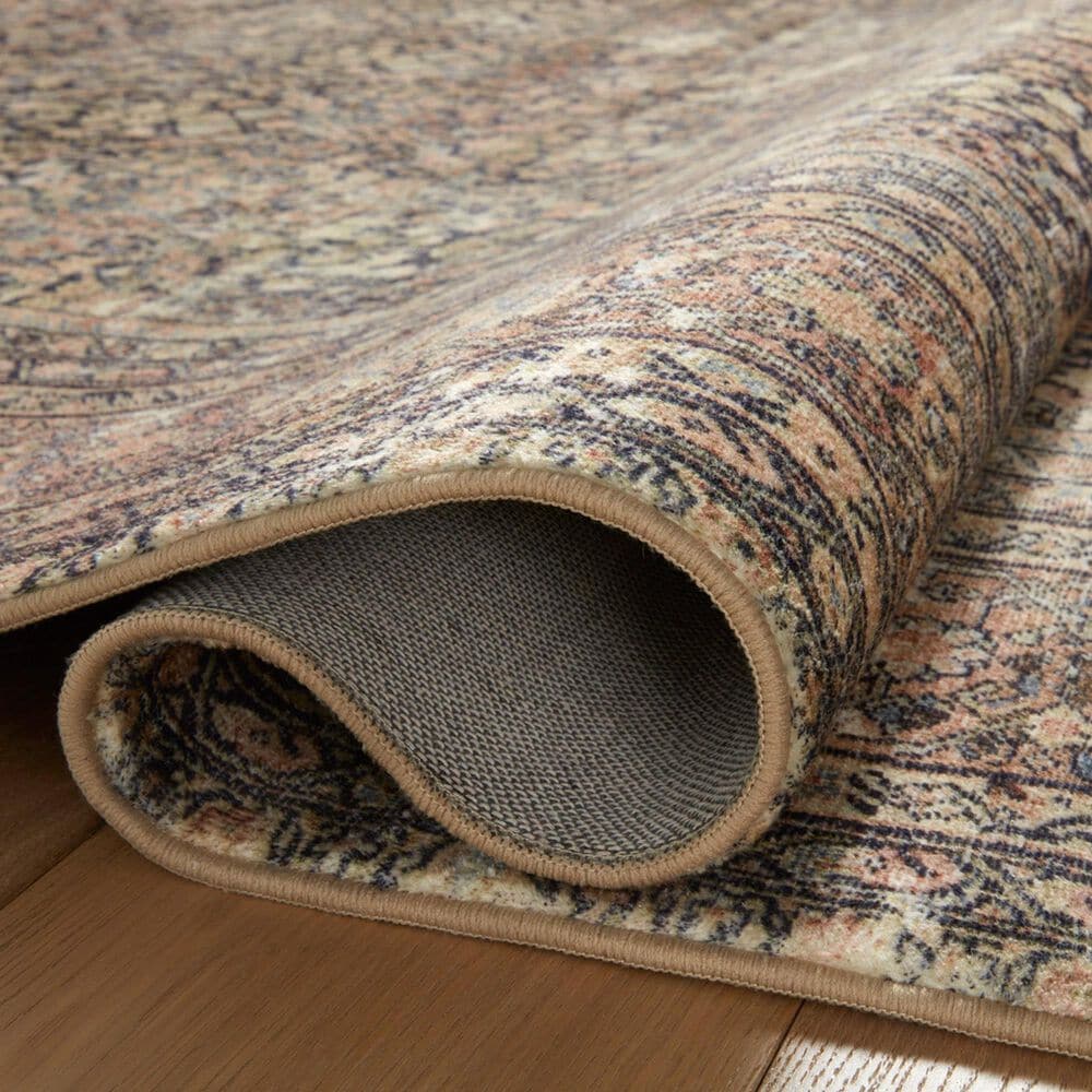 Amber Lewis x Loloi Morgan 2&#39; x 5&#39; Denim and Multicolor Runner, , large