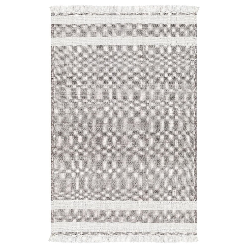 Surya Primrose 12" x 15" Off-White, Brown and Dark Brown Indoor/Outdoor Area Rug, , large