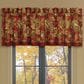 J. Queen New York Montecito 72" x 17" Window Straight Valance in Red, Spice and Gold, , large