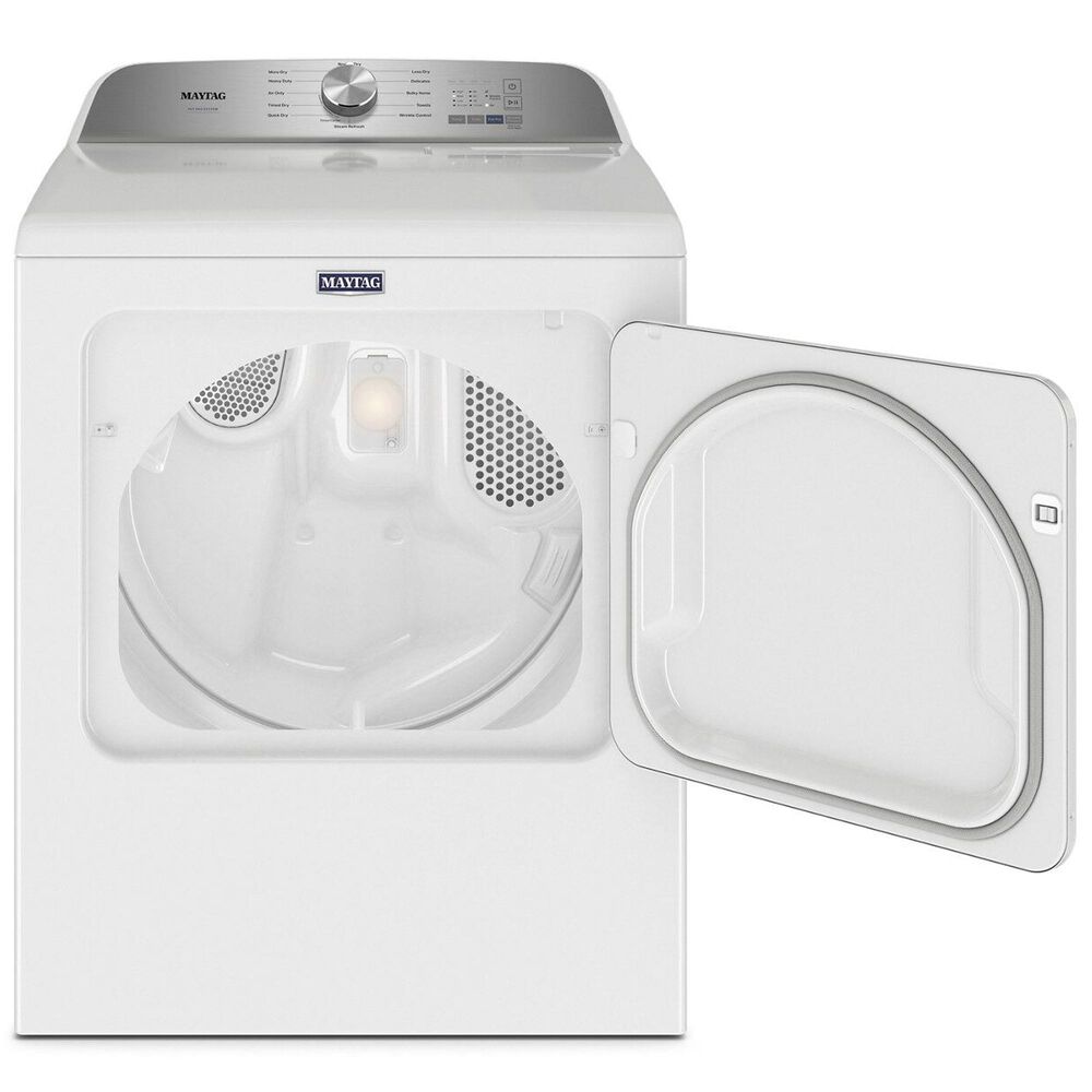 Maytag Pet Pro Top Load Washer and Electric Dryer Laundry Pair in White , , large