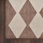 Nourison Positano Geometric Natural 7" x 10" Indoor/Outdoor Area Rug, , large