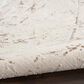 Nourison Desire Cream and Grey 9" x 12" Area Rug, , large
