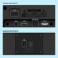 Element 100" Class Mini-LED QLED 4K - Smart Google TV with 3.1.2 Channel Soundbar System in Black, , large