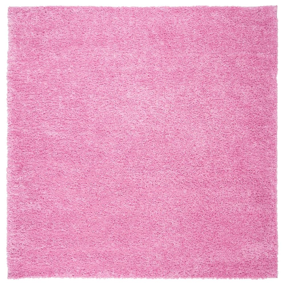Safavieh August Shag AUG900X 6"7" Square Pink Area Rug, , large