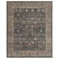 Karastan Echo Grasole 6"7" x 9"6" Denim Area Rug, , large