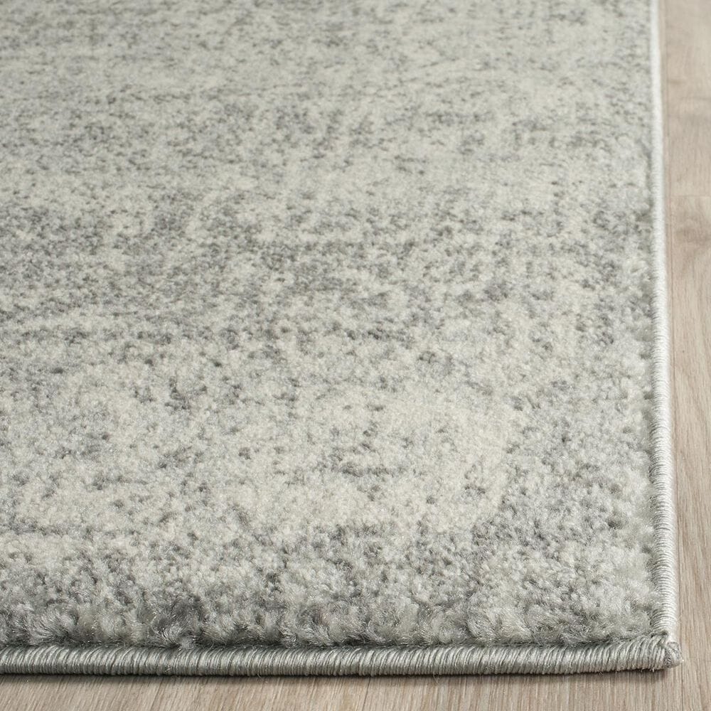 Safavieh Evoke EVK270Z-27 2&#39;2&quot; x 7&#39; Silver/Ivory Runner, , large