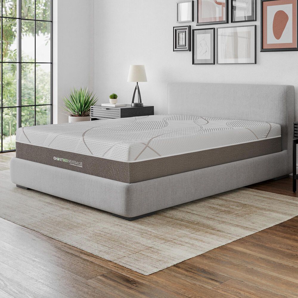 Hearth and Haven GhostBed Massage Medium Twin XL Mattress, , large