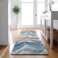 Dalyn Rug Company Pacifica PA3 2"3" x 7"6" Teal Runner, , large