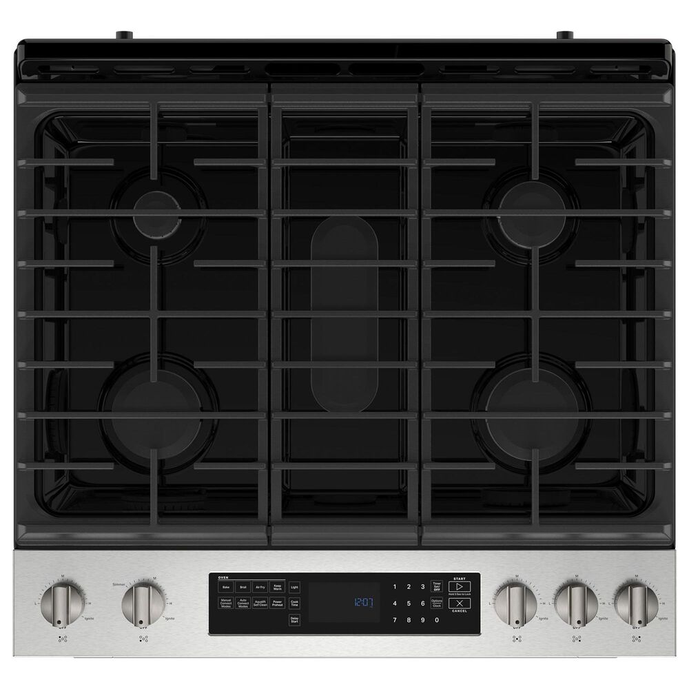 Maytag 30&quot; Slide-In Gas Range in Fingerprint Resistant Stainless Steel, , large