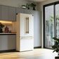 Forno Gallipoli 17.5 Cu. Ft. French Door Refrigerator with Bottom Freezer in White, , large