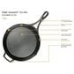 Lodge Blacklock 10.25" Triple Seasoned Cast Iron Skillet in Black, , large
