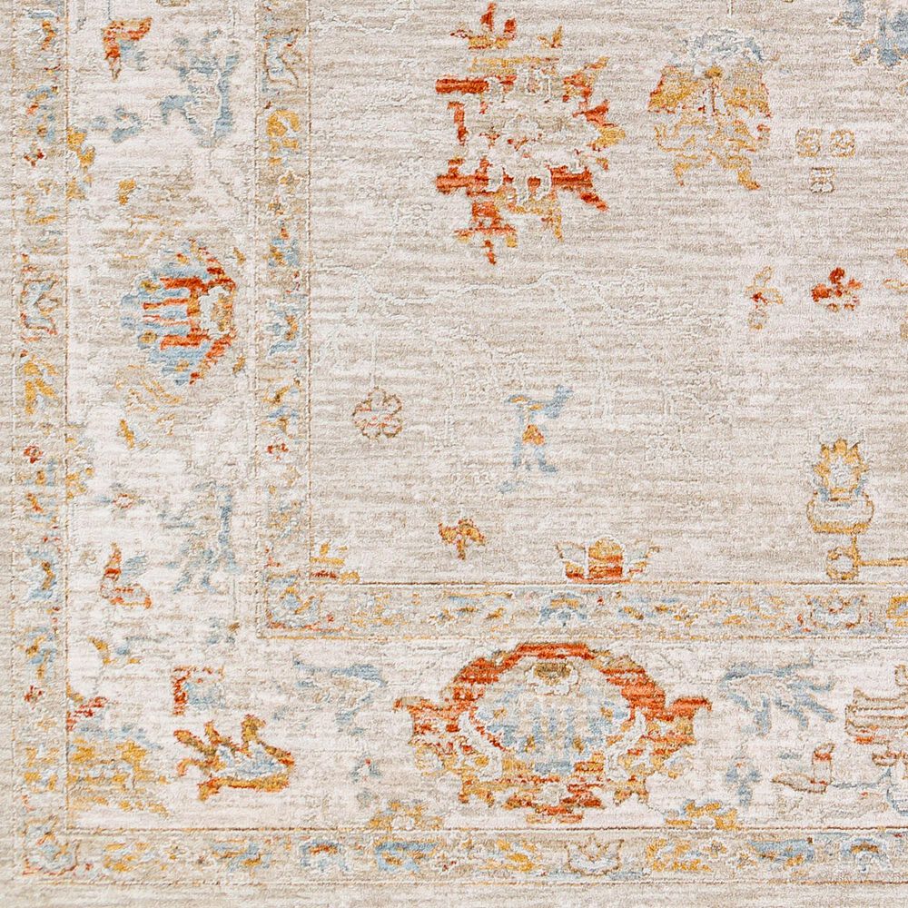 Surya Avant Garde 2&#39; x 3&#39; Orange, Blue and Beige Area Rug, , large