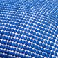Surya Chunky Grid 20" Square Throw Pillow in Blue and White, , large
