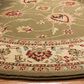 Safavieh Lyndhurst LNH553 5"3" Round Green and Ivory Area Rug, , large