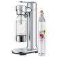 Keystone InFizz Aqua 1-Liter Sparkling Water Carbonation Machine with CO2 Canister in Brushed Stainless Steel, , large