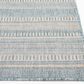 Central Oriental Melbourne Dracus 5" x 7" Vanilla and Lagoon Area Rug, , large