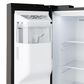 GE Appliances 24 Cu. Ft. Counter-Depth Side-By-Side Refrigerator in Fingerprint Resistant Slate, , large