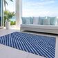 Dalyn Rug Company Wonderland WN27 5" x 7"6" Navy Indoor/Outdoor Area Rug, , large