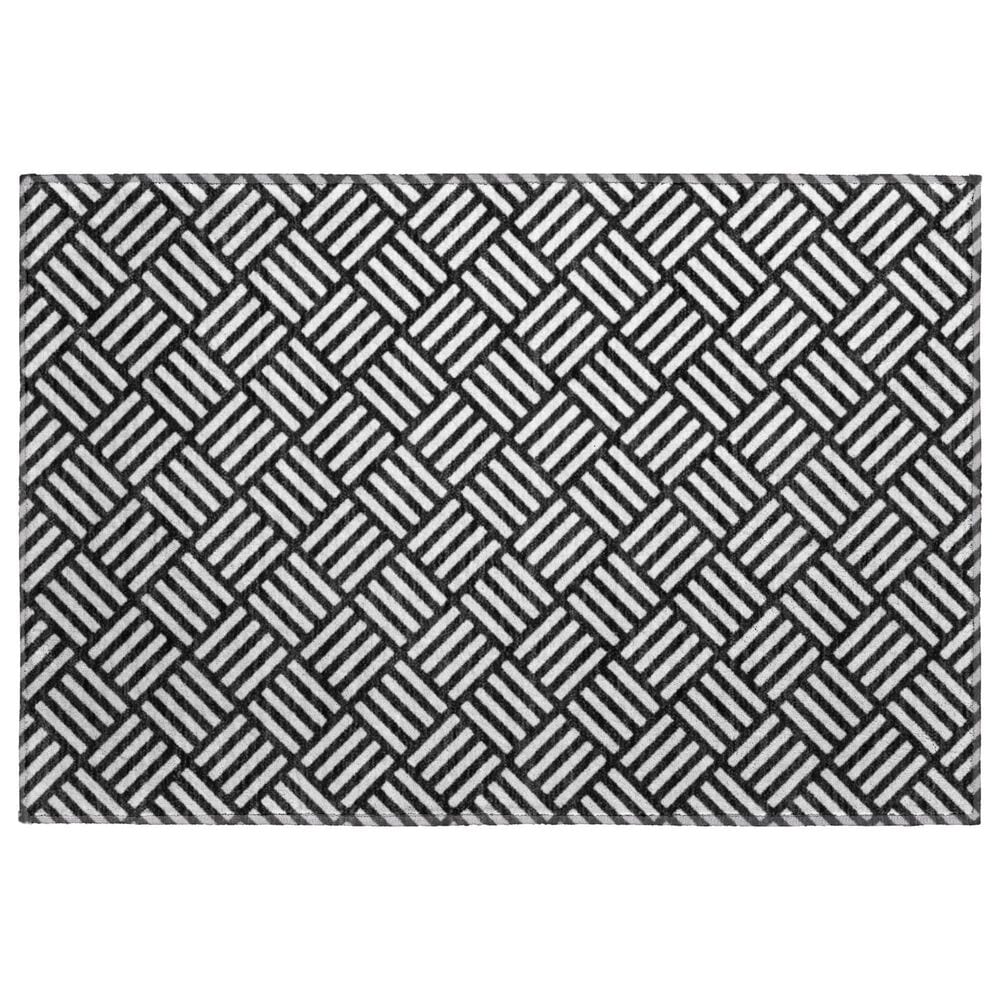 Dalyn Rug Company The Reserve TR3 Black 2"6" x 3"10" Indoor/Outdoor Area Rug, , large