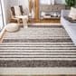 Safavieh Natura NAT329Z 9" x 12" Black and Ivory Area Rug, , large