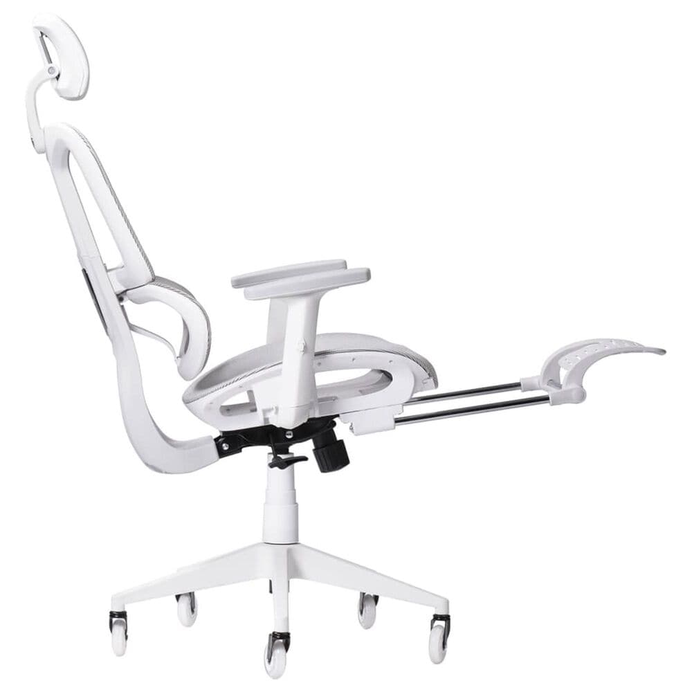 Techni Sport AirFlex 2.0 Gaming Chair in White and Light Grey, , large