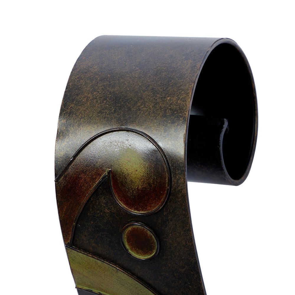 Maple and Jade Candle Holder Wall Sconce in Gold and Copper &#40;Set of 2&#41;, , large