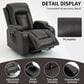 Hearth and Haven Power Lift Recliner in Brown, , large