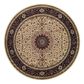 Oriental Weavers Ariana 95I 8" Round Cream Area Rug, , large