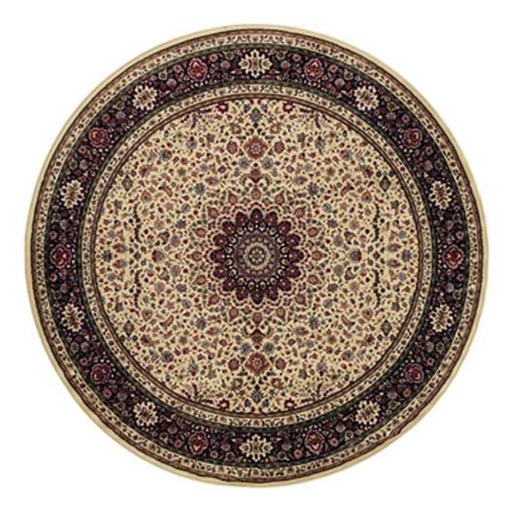 Oriental Weavers Ariana 95I 8" Round Cream Area Rug, , large