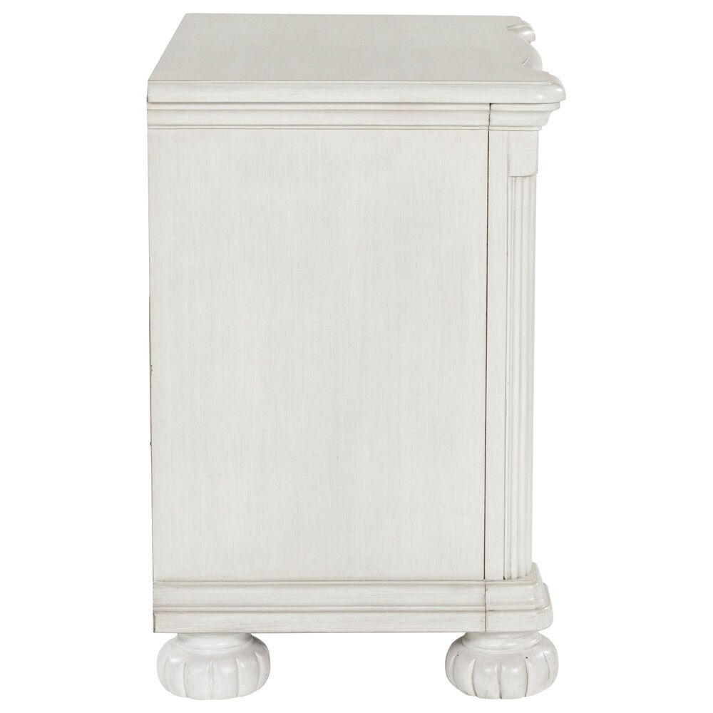 Ashley Montelaine 3-Drawer Nightstand in Antique White, , large