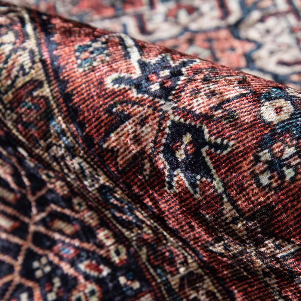 Momeni Karachi KAR-2 6&#39; x 9&#39; Rust Area Rug, , large