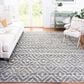 Safavieh Martha Stewart Lucia Shag MSR0782H 8" x 10" Dark Grey and Light Grey Area Rug, , large