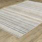 ROW by Oriental Weavers Cavett Beige and Multicolor 5"3" x 7"6" Area Rug, , large