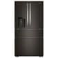 Whirlpool 29 Cu. Ft. French Door Refrigerator with Reach Through Handles in Fingerprint-Resistant Black Stainless Steel, , large