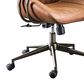 HOMLUX High Back Ergonomic Office Chair with Suede Leather in Brown, , large
