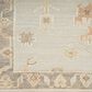Nourison Whispers 2" x 3" Light Blue and Grey Area Rug, , large