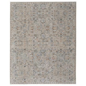 Feizy Pasha 39M6F 5" x 7"6" Ivory and Multicolor Area Rug, , large