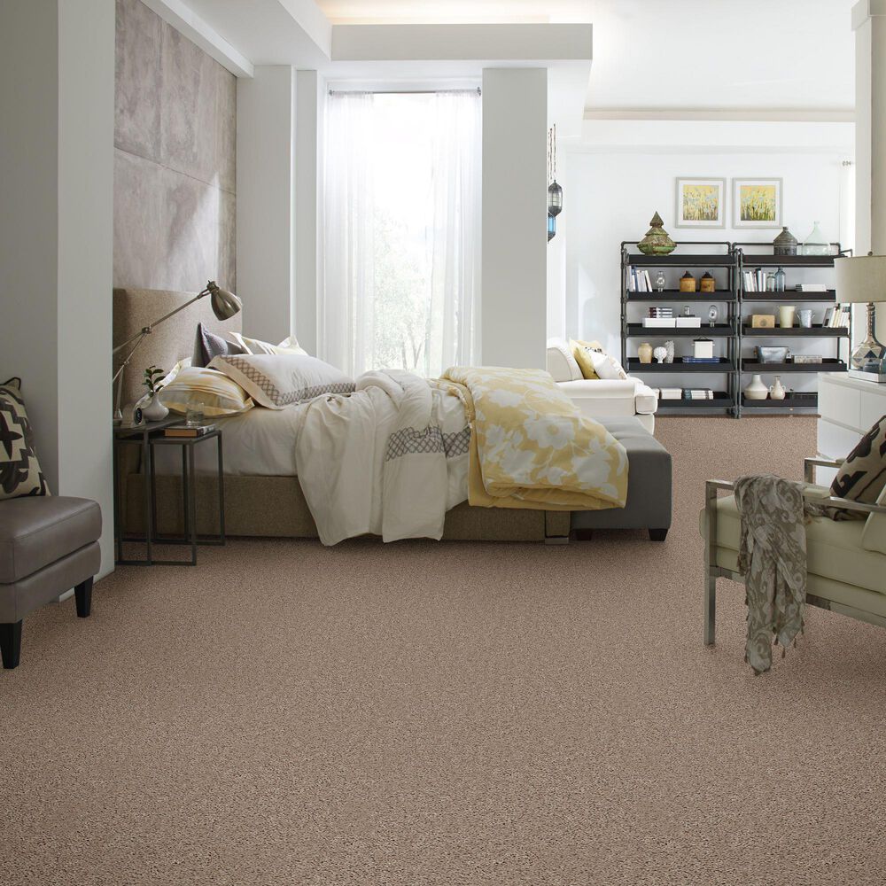 Shaw Break Away Solid Carpet in Warm Sand, , large