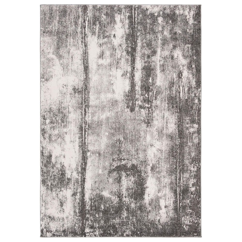 Safavieh Spirit 4' x 6' Dark Gray and Ivory Area Rug, , large