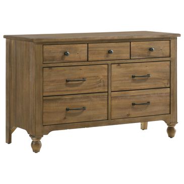 Eastern Shore Highland 7-Drawer Double Dresser in Sand Dune, , large