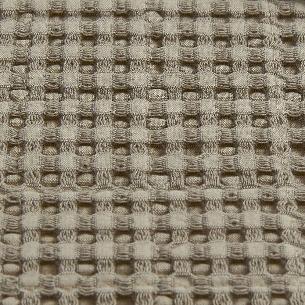 Levtex Mills Waffle 3-Piece Full/Queen Quilt Set in Taupe, , large