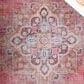 Safavieh Serapi 8" x 10" Pink and Beige Area Rug, , large
