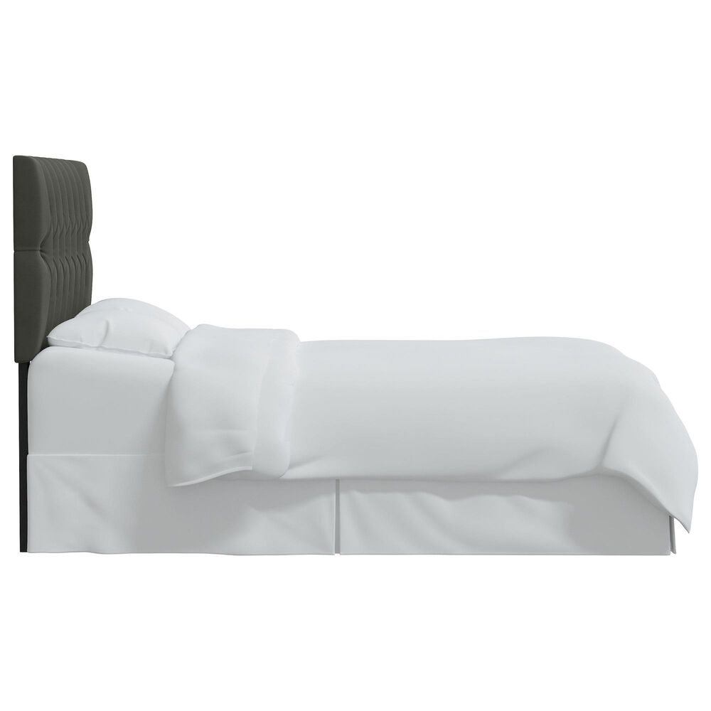 Skyline Furniture Queen Headboard in Velvet Pewter, , large
