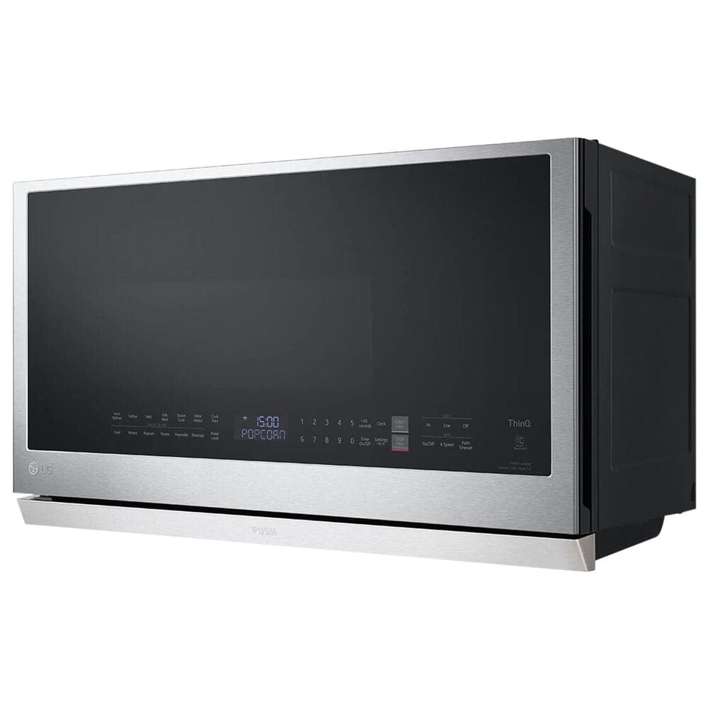 LG 2.1 Cu. Ft. Over-the-Range Microwave Oven with EasyClean in Stainless Steel, , large