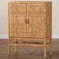 Baxton Studio Vivan 3-Shelf Storage Cabinet in Natural Brown, , large