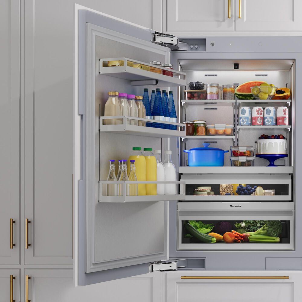 Thermador Freedom 10.9 Cu. Ft. Built-in Bottom Mount Smart Refrigerator in Panel Ready, , large