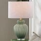 Jamie Young Amberley Table Lamp in Green, , large